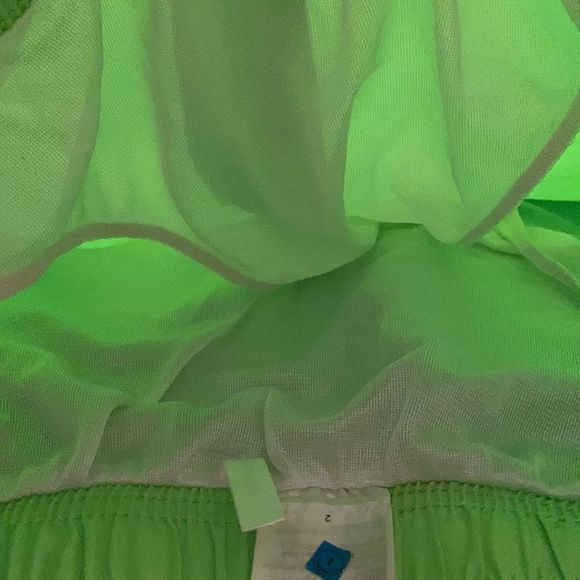 H&M Swim Trunks Neon Elastic Waist Drawstring Liner - Picture 4 of 5